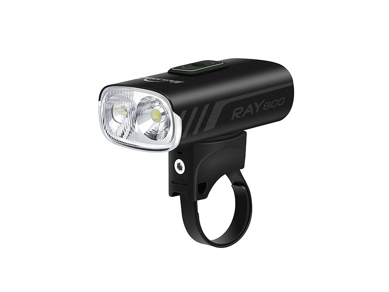 MagicShine RAY 800 Floodlight / Spotlight 2in1 Headlight -  800Lumen / Garmin Mount / IPX6 Waterproof