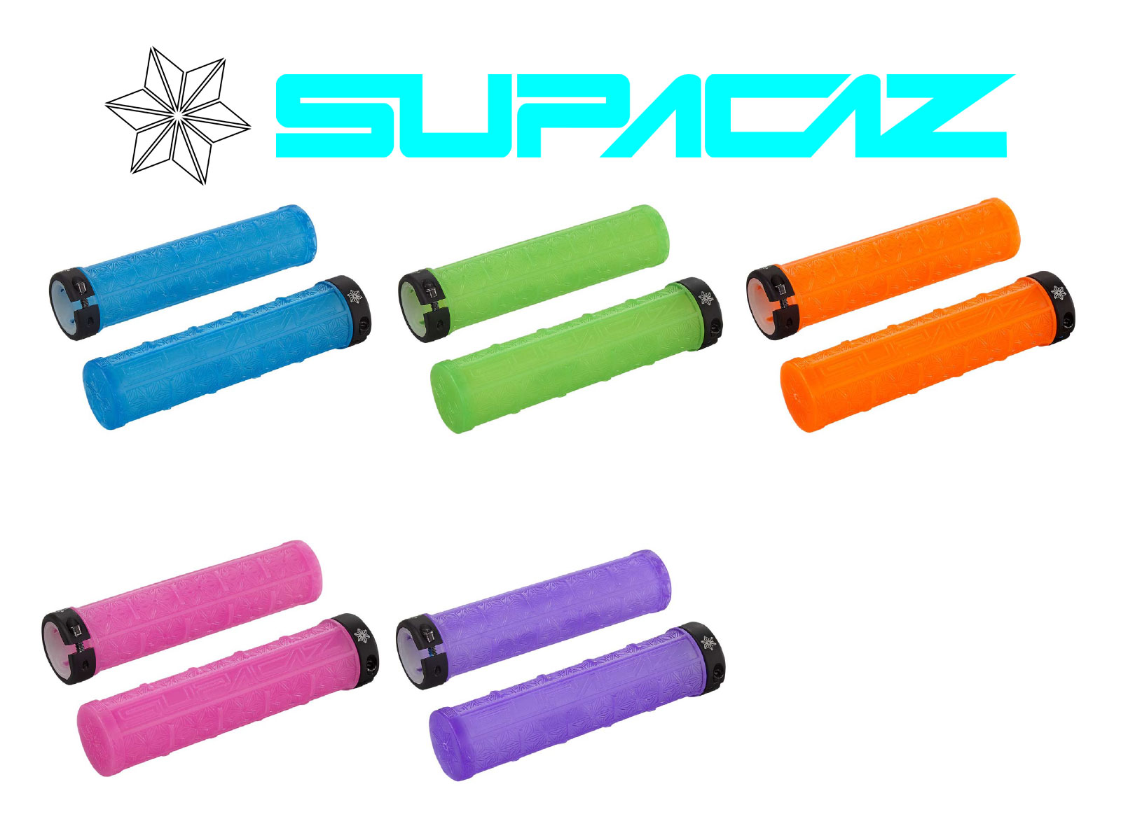 Supacaz Grizips Clear Grips