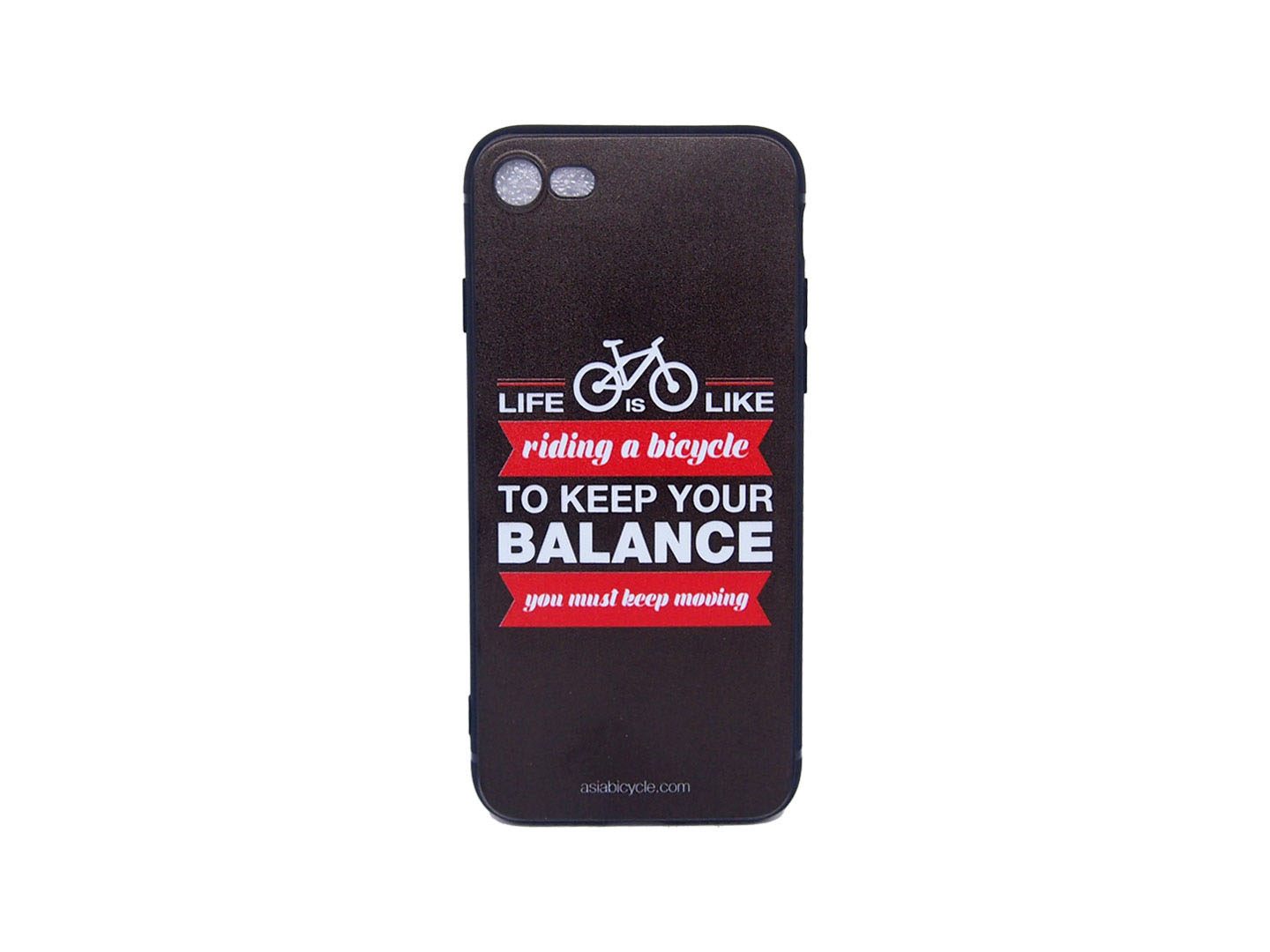 iPhone 8 / 7 SOFT CASE INSPIRATIONAL QUOTE - BALANCE