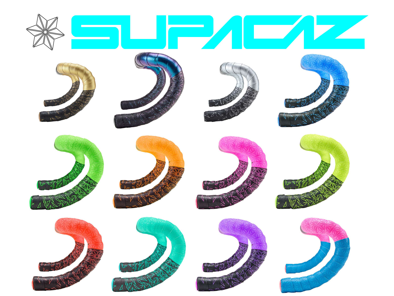 Supacaz Super Sticky Kush Star Fade 雙色頭布