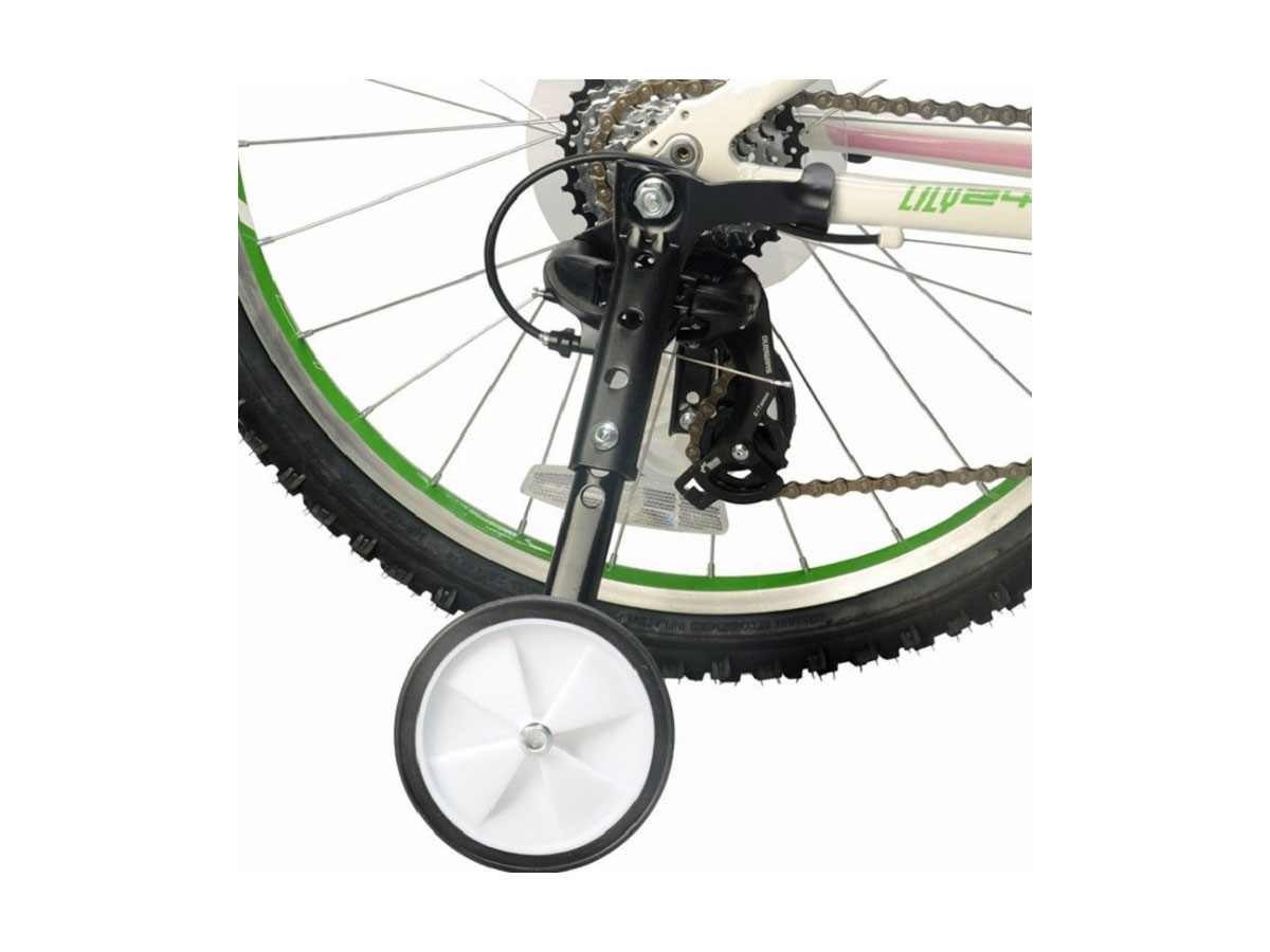 Training Wheels for 16-24" Bike - Also compatible with gear